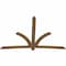 Ekena Millwork Davenport Timber Gable Bracket, Western Red Cedar, 108"W x 72"H x 1 1/2"D x 5 1/2"F, 16/12 Pitch GBW108X72X0206DAV00SWR - alternate 5